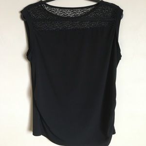 New York and Company Black dress top, L